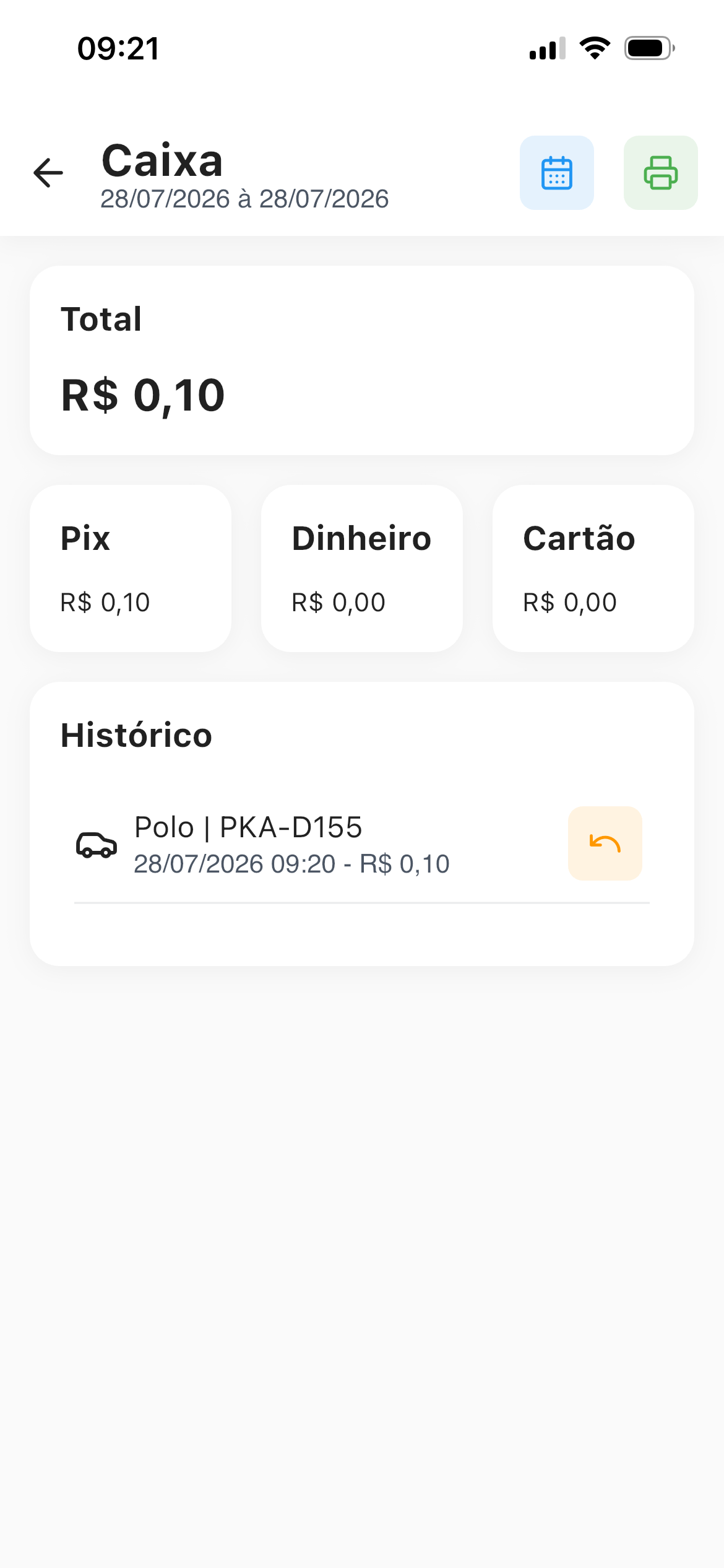 Gestão de categorias